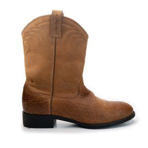 Mens Ariat Boots tan leather western cowboy boots size 11 D